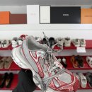 크리니즈세탁전문점 | 발렌시아가 3XL 화이트레드 밑창보강 전문점 순천 스니커룸으로