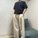 (광고) 시그니처 더블턱 와이드 슬랙스(아이보리) 후기