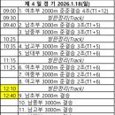[쇼트트랙]2026 제107회 전국동계체육대회-제4일 학부별 2/3000m 결승 경기(2026.01.15-18 춘천/대한빙상경기연맹) 이미지