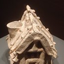 도기 바퀴장식 뿔잔 이미지