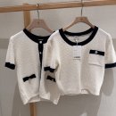 부클레 | SIE 시에 | 엘로 부클레 가디건 엘로 부클레 니트 피팅 후기 (판교 현대백화점)