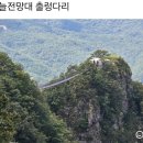 신설 개통한 전남 화순 옹성산 출렁다리 이미지