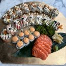 스시네코 | 요루노네코 : 양산 스시 롤 플래터 먹고왔어요