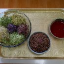 요리활동 : 새싹 비빔밥 만들기 이미지