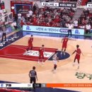 모비스 vs SK 연장 킥볼 바이얼레이션 상황.gif 이미지