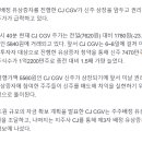 CJ CGV, 유상증자 신주 권리매도 첫날 20%대 급락 이미지