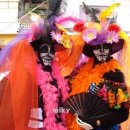 죽은 자들과 함께 축제를, 멕시코 "죽은 자의 날" 이미지