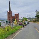 찰방 길 살피고 전별공연 곁들인 영천걷기(신녕중학교 – 영천 조양각 24km) 이미지