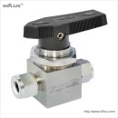 신품 락타입 볼밸브 Lok Type Ball Valve - BV1 2way valve with ferrule - 고압밸브 배관자재 전문 하이플럭스 이미지