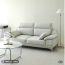 주식회사 데일리라이트 | 동서가구 뉴테라 천연면피가죽 소파 3인용 라이트그레이 거실소파 후기 추천