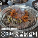 웅이네숯불닭갈비