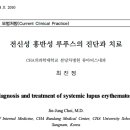 루푸스(SLE systemic lupus erythematosus)의 진단과 치료 이미지