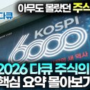 코스피 6,000시대 우량주와 ETF｜AI 버블｜다큐프라임 2026 이미지