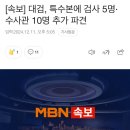 [속보] 대검, 특수본에 검사 5명·수사관 10명 추가 파견 이미지