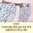 딩동댕어린이집 | 3세 4세 5세 남아 편한 속옷 추천 딩동댕 키즈 다이노 삼각팬티 사이즈 공유