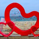 하트 조형물 이미지