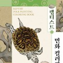 (하)스토리 담은 민화 | 색다른 민화 컬러링북, 12종의 거북이를 담은 동양풍 아트북 후기 렙티스트 작가
