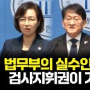 법무부의 실수인가 꼼수인가...검사지휘권이 거기 왜 있어/민주당TV 폭망 "이제 어떡하냐" 김민석 결국 퇴출..? 현장 아수라장 이미지