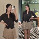 향기드라이크리닝 | 탑텐 메리노 여자 가디건 여성니트 데이트룩 후기