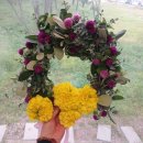 꽃과 식물로 정원가꾸기 | 고잔역 청년센터 <커뮤니티 정원 가꾸기>의 가을 리스 만들기 후기