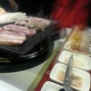 전골과  삼겹살 이미지