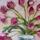 나이프로 그려보는 백드롭페인팅 이미지