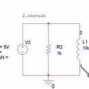 RC RL 회로 시뮬레이션 하는 방법이 궁금합니다. 이미지