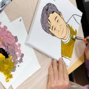 울산북구노인복지관 | 울산 북구 노인복지관 팝아트 초상화 특강 수업