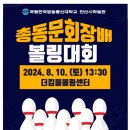 총동문회장배 볼링대회 2024년 8월 10일 (토) 오후 1시 30분 더킹볼링센터(웹자보참고) 이미지