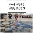 서경쿱버스협동조합 | [서울/성북구] &#39;성북천 분수광장&#39; 한성대입구역 바닥분수 (운영 시간)