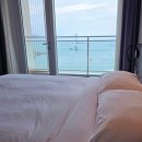 CU송도더테라스정문점 | 송도해수욕장 그랩 디 오션 슈페리어 퀸 오션 테라스 숙박 후기