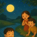 ＜Picking the Moon＞ 동심과 환상 - 윤동재 시인의 ＜달 따기＞ 이미지