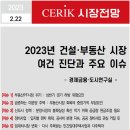 건산연, '2023년 건설·부동산시장 여건 진단과 주요 이슈' 발간 이미지