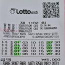 1183회차 신서 붓 활용 로또 예상번호 도표 이미지