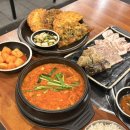 보승에너지 | 천호역 맛집 해장국 보승회관 혼밥 녹두전과 해물파전