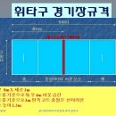 휘타구 경기장 공인 규격 이미지