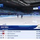 속보) 최민정 쇼트트랙 여자 500m 예선 통과, 이유빈 탈락 이미지