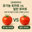한국농약씨앗 | 유기농 토마토 vs 일반 토마토 – 진짜 차이점과 건강한 선택법