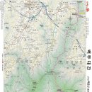 장안산 등산지도(전북 장수군) - 산림청 선정 100대 명산 이미지