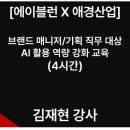 퇴근길, 배우고 회사에서 활용하는 엑셀(챗GPT 활용까지) | [에이블런 X 애경산업] 브랜드 매니저/기획 직무 대상 AI 활용 역량 강화 교육(4시간) : 김재현 강사 출강