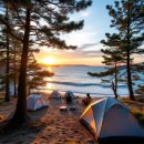 자연과 함께하는 하룻밤 이미지