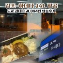강서특수여객 | 일본 도쿄여행 김포 하네다 일본항공 JAL 094편 좌석 간격 기내식 탑승 후기 하네다공항 우버 픽업 위치