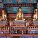 칠곡 송림사 석조아미타여래삼존좌상 이미지