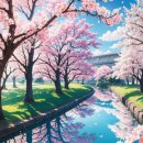 협진운수 | 대전 시내버스 벚꽃 구경 이벤트!!