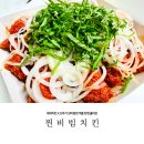 네네치킨 X 오뚜기 진비빔면 콜라보 찐비빔치킨