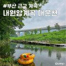 온양읍 운화리 대운산 진입도로(대운상대길) 편면 | 부산 근교 계곡 내원암계곡 대운천 아이부터 어른까지 모두 즐길 수 있는 곳