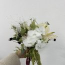 용산-437 | 부케말리기 액자 제작후기 | 그날의 순간을 그대로 담다-리틀리에 소울