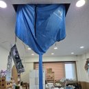 송현길 | 안동 에어컨청소 업체 4way 천장형 시스템에어컨 분해 청소