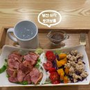 카페별토끼 | 부산 사직 샐러드 샌드위치 맛집 카페 토끼보틀 후기