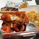 행신동 맛집 비비큐치킨 황금올리브반양념반 BBQ치킨샘터행복점 에서 앱 주문으로 포장해 먹은 후기